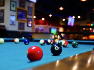 Expert pool table setup in Newport content img2